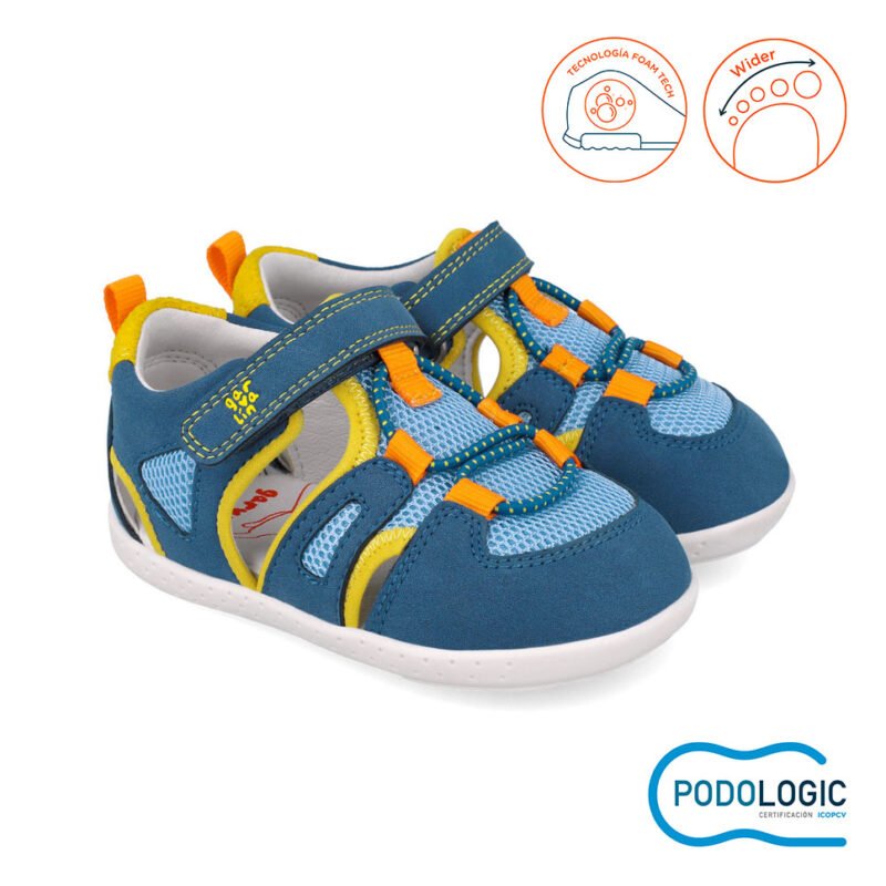 Garvalin Baby Boys First Steps Barefoot Sneakers