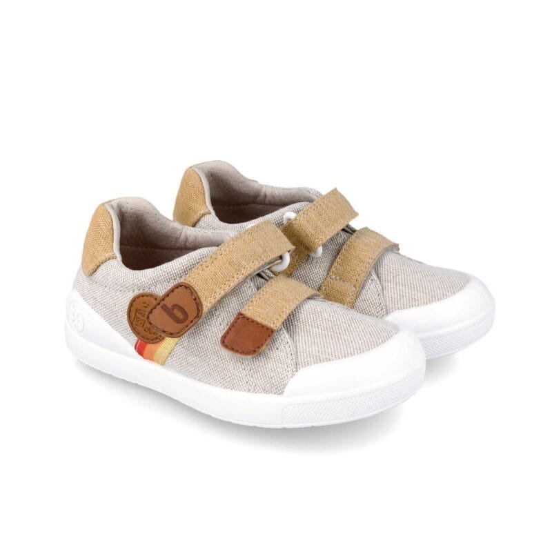 Biomecanics Boys Canvas Sneakers Beige