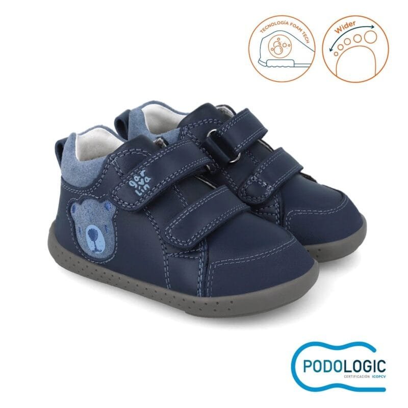 Garvalin First Steps Baby Boys Barefoot Sneakers