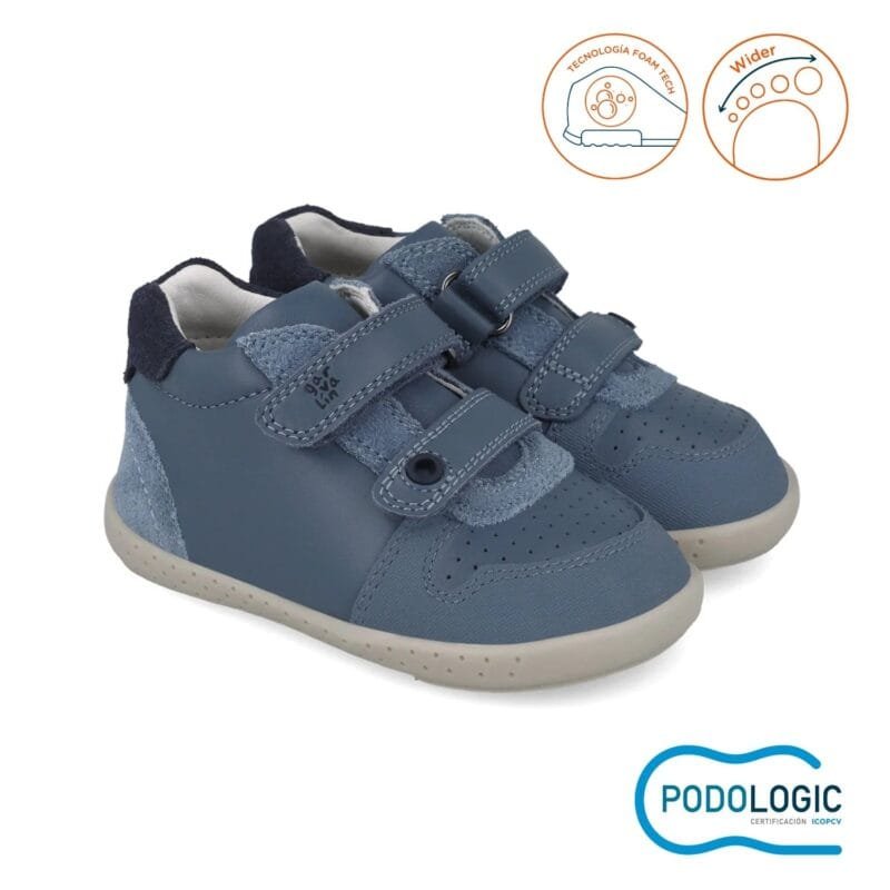 Garvalin First Steps Baby Boys Barefoot Sneakers