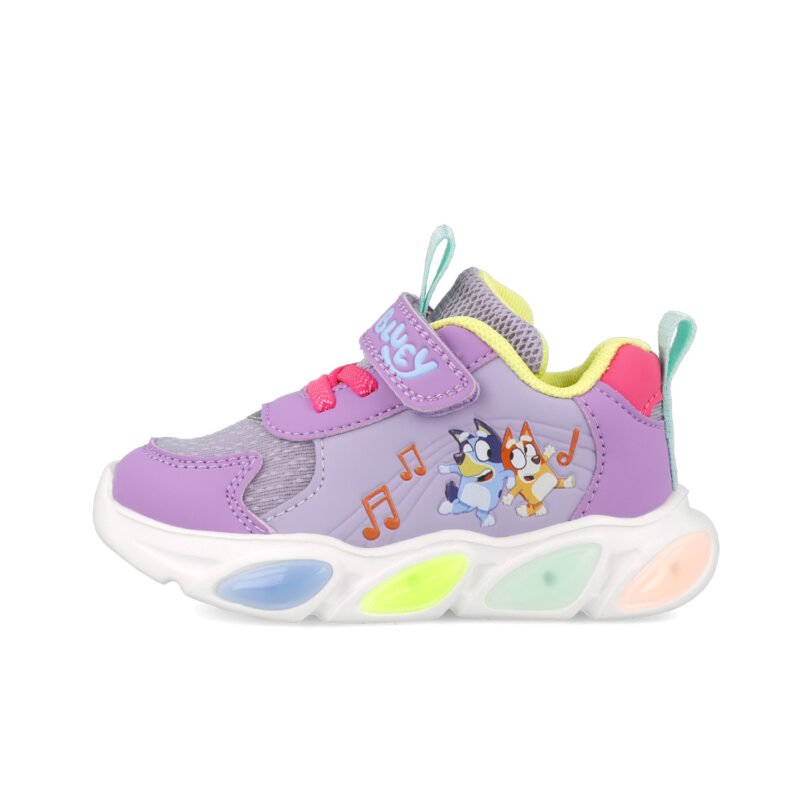 Bluey x Garvalin Girls Light-Up Sneakers