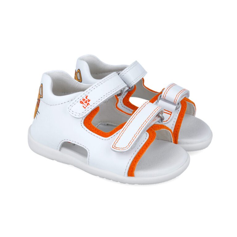 White/Orange