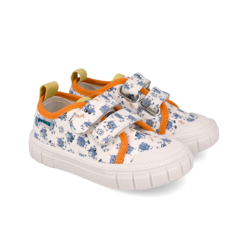 Garvalin Boys Barefoot Canvas Sneakers