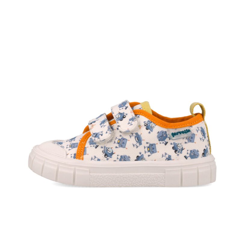Garvalin Boys Barefoot Canvas Sneakers