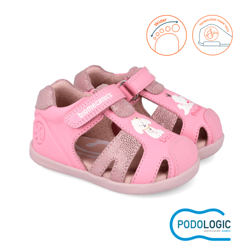 Biomecanics Baby Girls First Steps Barefoot Sandals