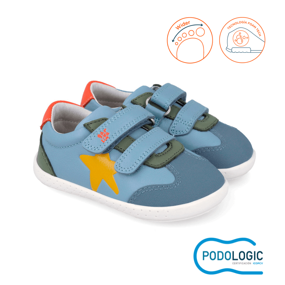 Garvalin Baby Boys First Steps Barefoot Sneakers