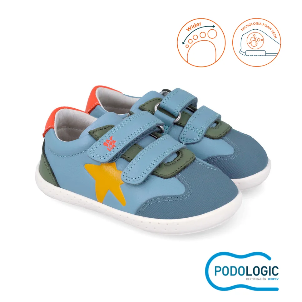 Garvalin Baby Boys First Steps Barefoot Sneakers