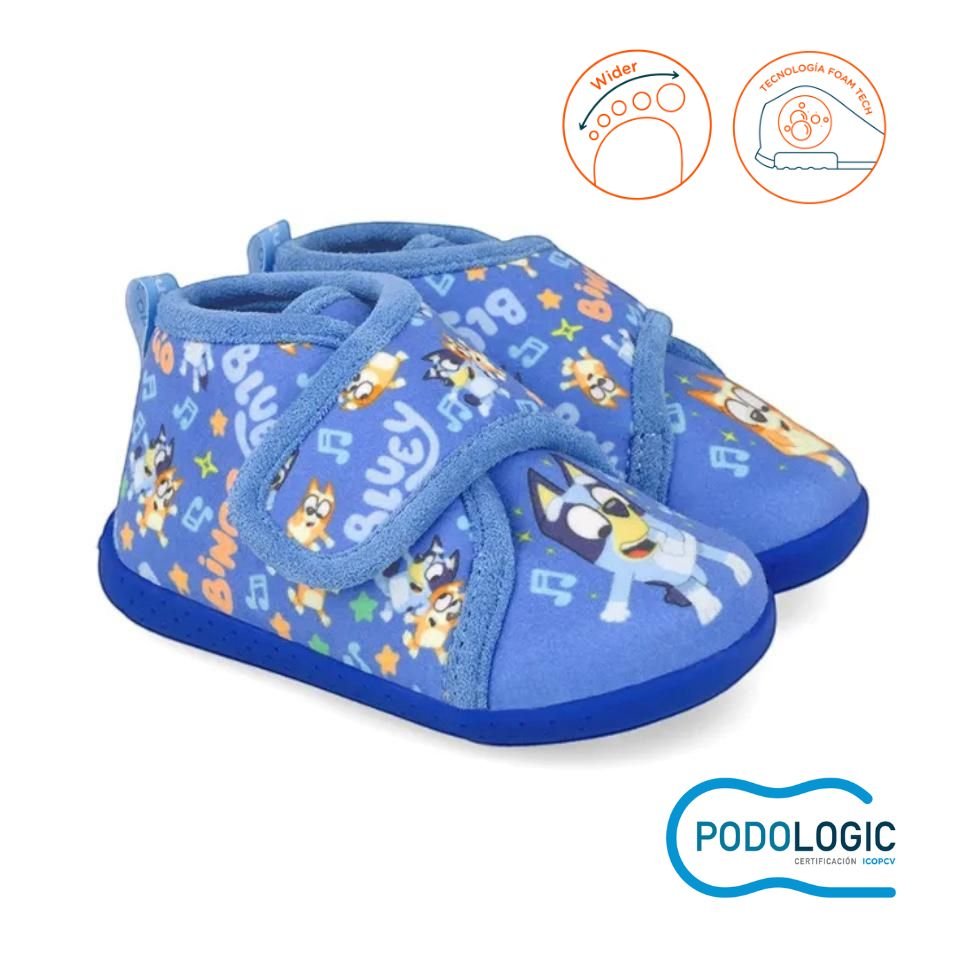 Bluey x Garvalin Boys Biohome Sneakers Blue
