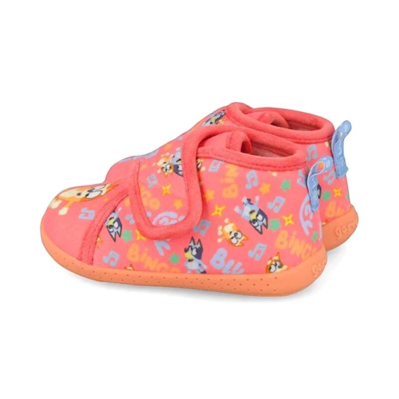 Bluey x Garvalin Girls Biohome Sneakers Red