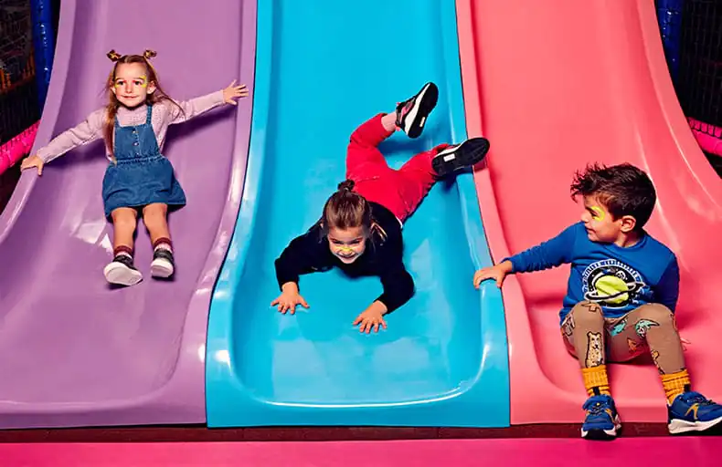 Kids wearing kiddio casual shoes