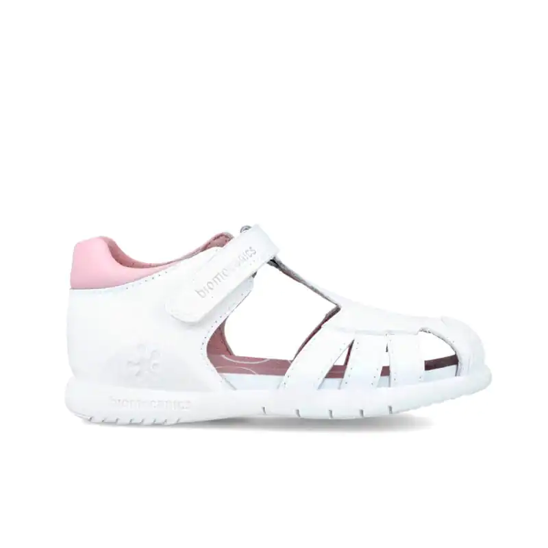 Biomecanics Girls Sandals White/Hearts