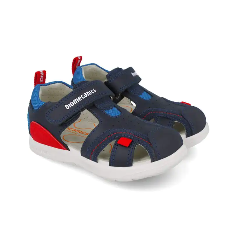 Biomecanics Boys Sandals Blue/Red