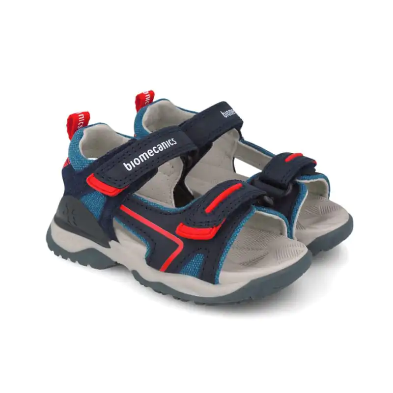 Biomecanics Boys Sandals Blue/Red