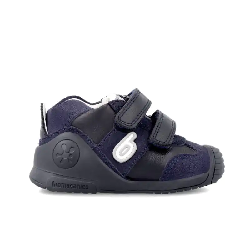 Biomecanics Baby Boys First Steps Sneakers Black