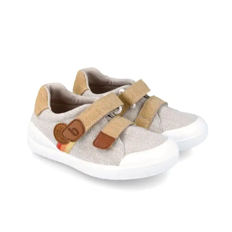 Biomecanics Boys Canvas Sneakers Beige