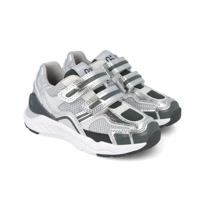Biomecanics Boys Sneakers Silver/Black
