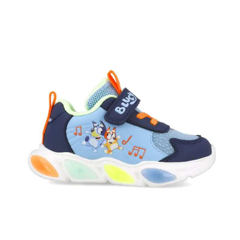 Bluey x Garvalin Boys Light-Up Sneakers