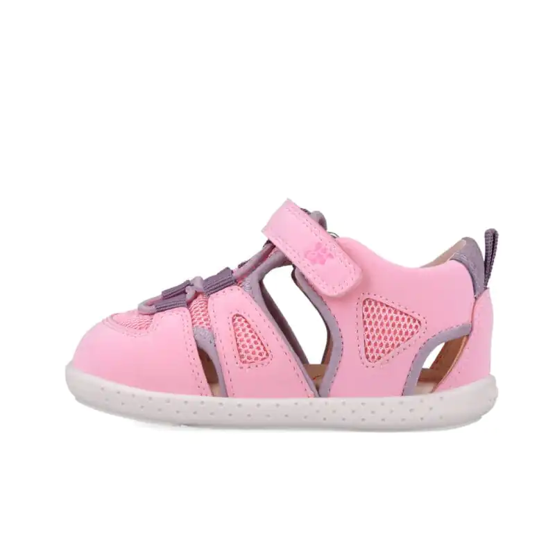 Garvalin Baby Girls First Steps Barefoot Sandals Pink