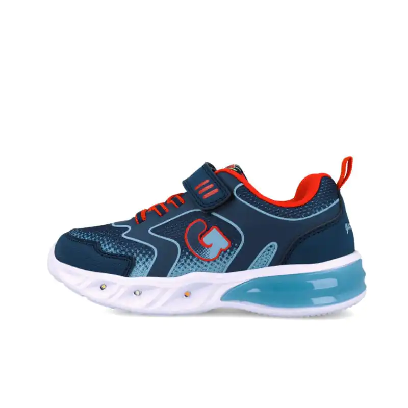 Garvalin Boys Sneakers with Lights Blue