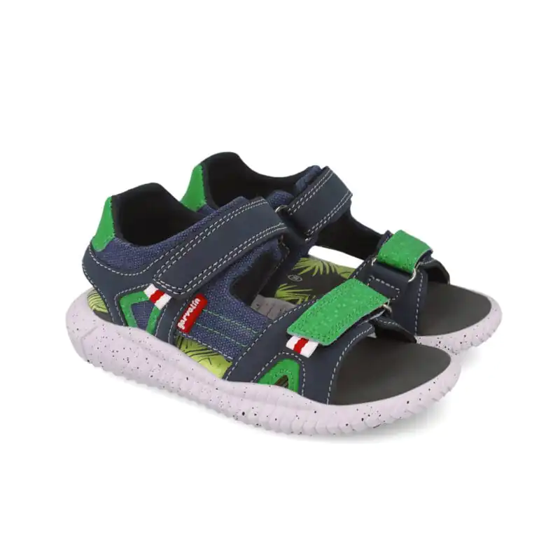 Garvalin Girls Sandals Denim/Mint