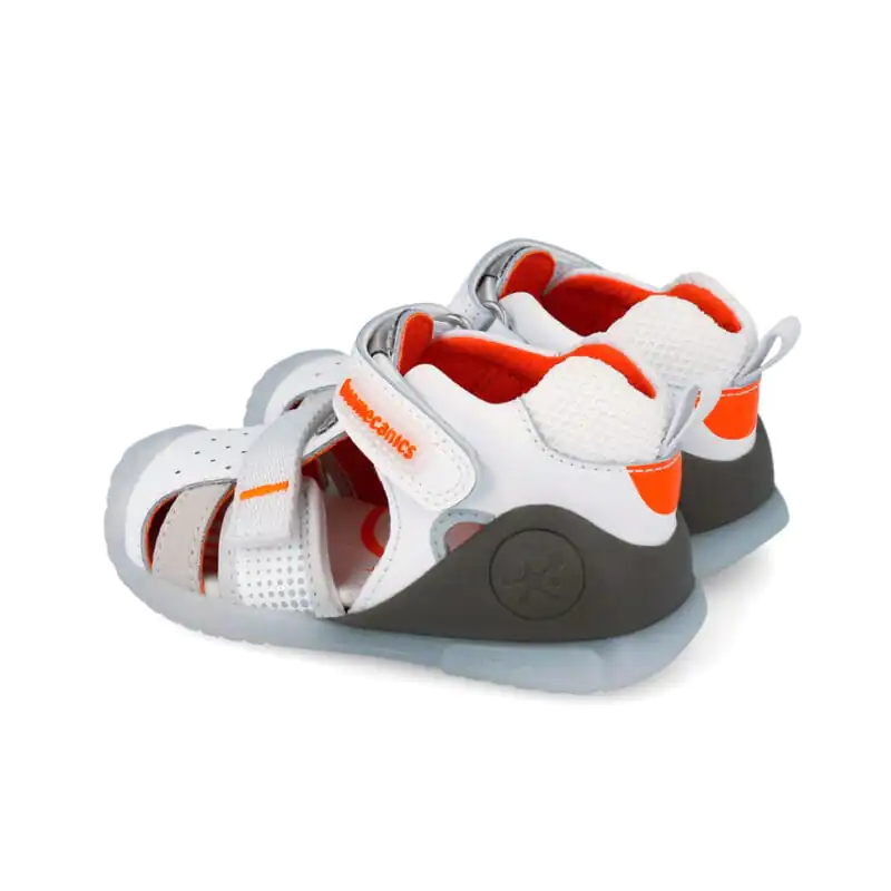 Biomecanics Baby Boys First Steps Sandals White